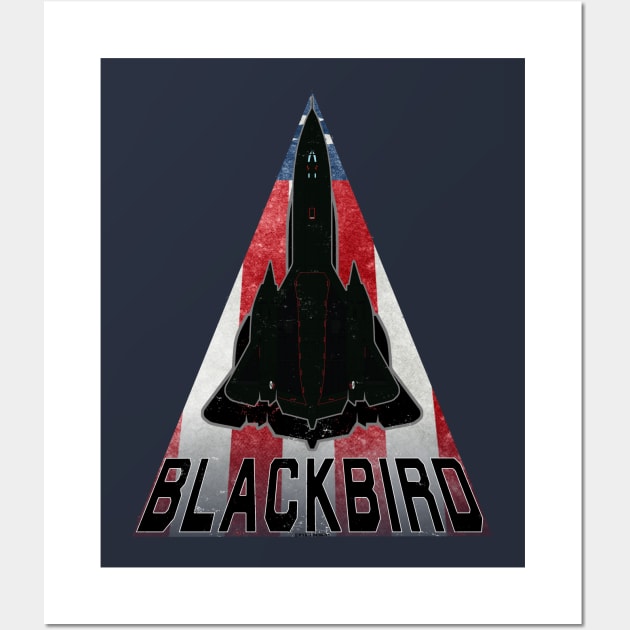 SR-71 Blackbird Wall Art by Wykd_Life